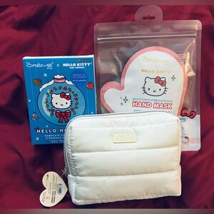 The Crème Shop x Hello Kitty Set of Face and Hand Masks and Cosmetic Case